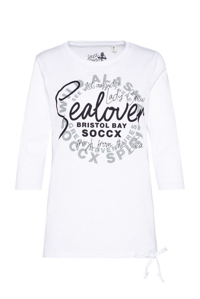 SOCCX Rundhalsshirt aus Baumwolle – Bild 2 von 5