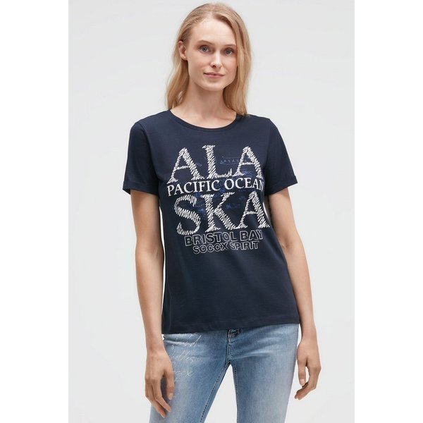 SOCCX Rundhalsshirt aus Baumwolle