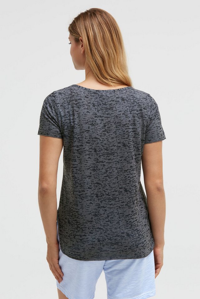 SOCCX Rundhalsshirt mit Ausbrenner-Effekten – Bild 5 von 5