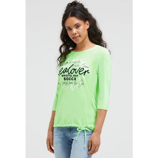 SOCCX Rundhalsshirt mit Baumwolle