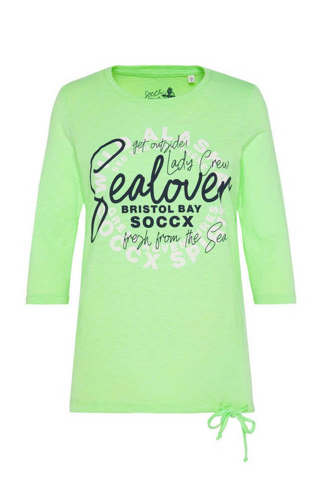 SOCCX Rundhalsshirt mit Baumwolle – Bild 2 von 5