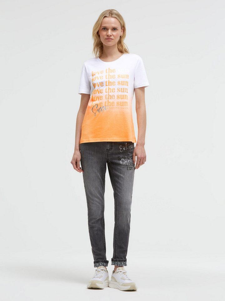SOCCX Rundhalsshirt mit Farbverlauf – Bild 3 von 5