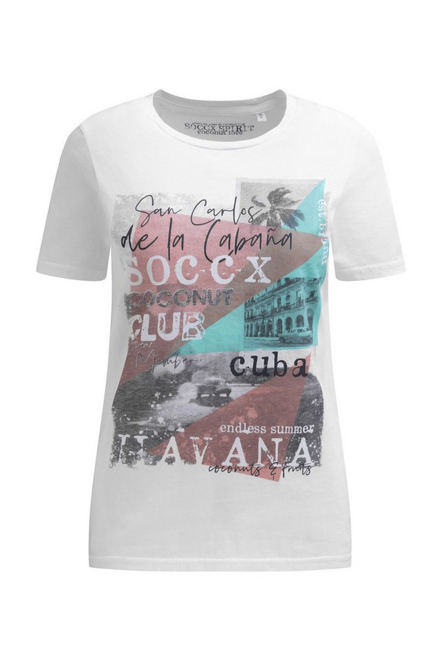 SOCCX Rundhalsshirt mit Necktape – Bild 2 von 5