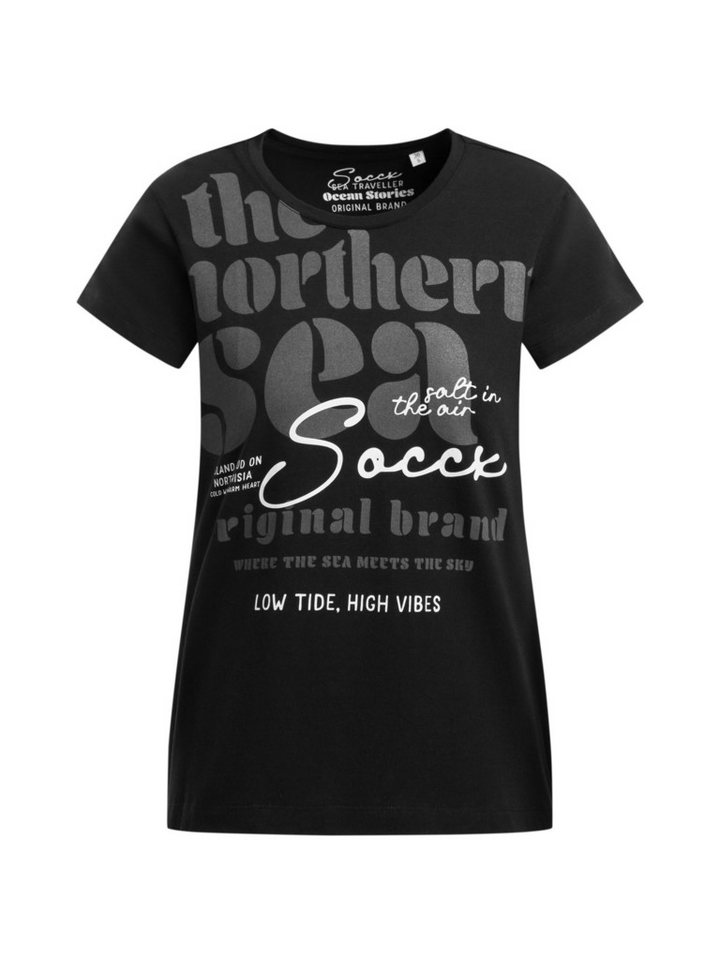 SOCCX Rundhalsshirt mit Necktape – Bild 2 von 5