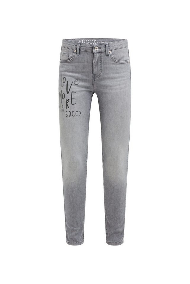 SOCCX Slim-fit-Jeans mit normaler Leibhöhe – Bild 2 von 5
