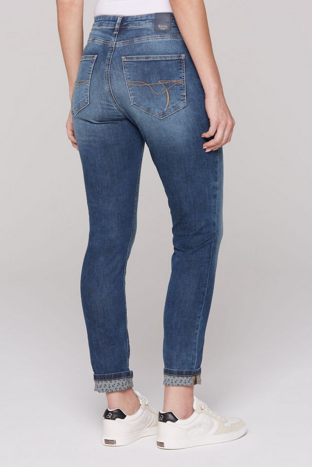 SOCCX Slim-fit-Jeans mit normaler Leibhöhe – Bild 5 von 5