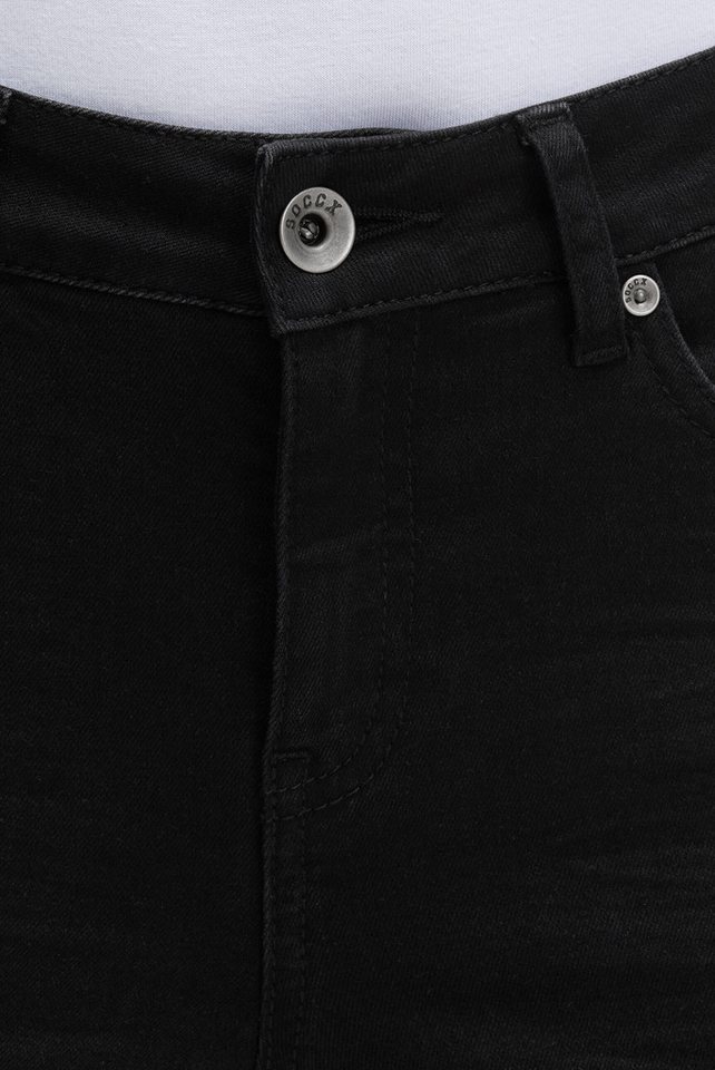 SOCCX Slim-fit-Jeans mit Push-up-Effekt – Bild 4 von 5