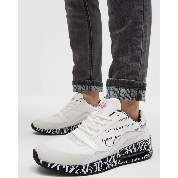 SOCCX Sneaker mit Glitter-Elementen