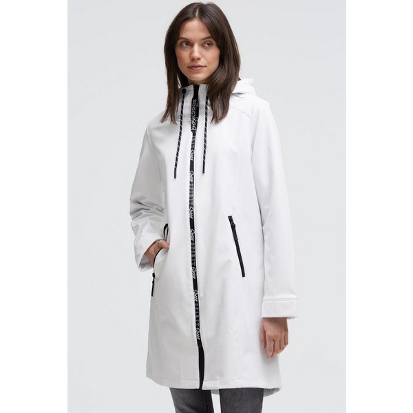 SOCCX Softshelljacke mit seitlichen Reißverschlusstaschen