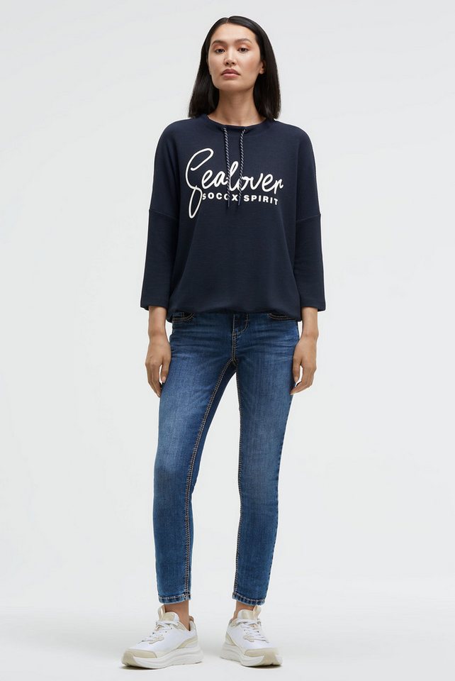 SOCCX Sweater mit Gummizug im Saum – Bild 3 von 5