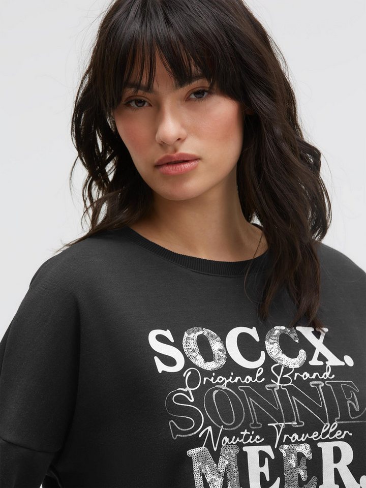 SOCCX Sweater mit Pailletten – Bild 4 von 5
