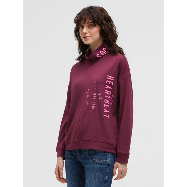 SOCCX Sweater mit Stehkragen