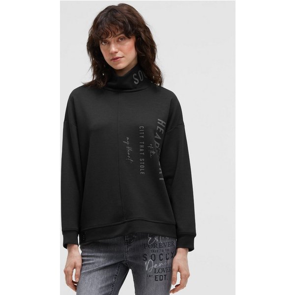 SOCCX Sweater mit Stehkragen
