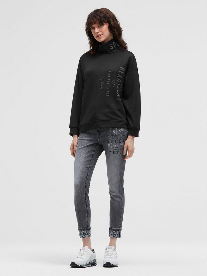 SOCCX Sweater mit Stehkragen – Bild 3 von 5