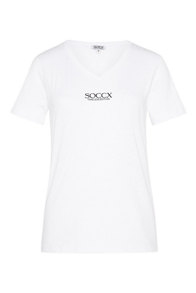 SOCCX V-Shirt aus Baumwolle – Bild 2 von 5