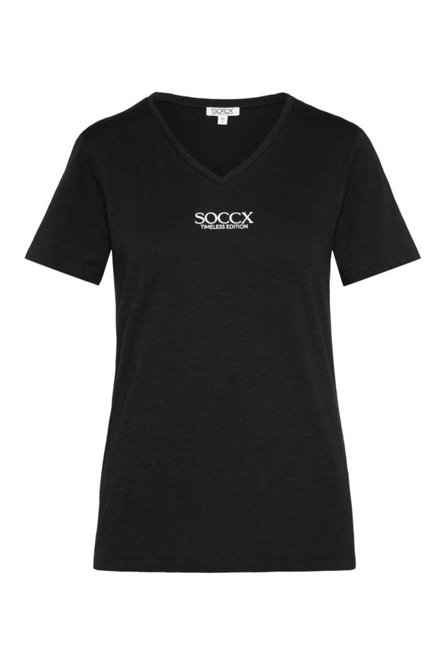SOCCX V-Shirt aus Baumwolle – Bild 2 von 5