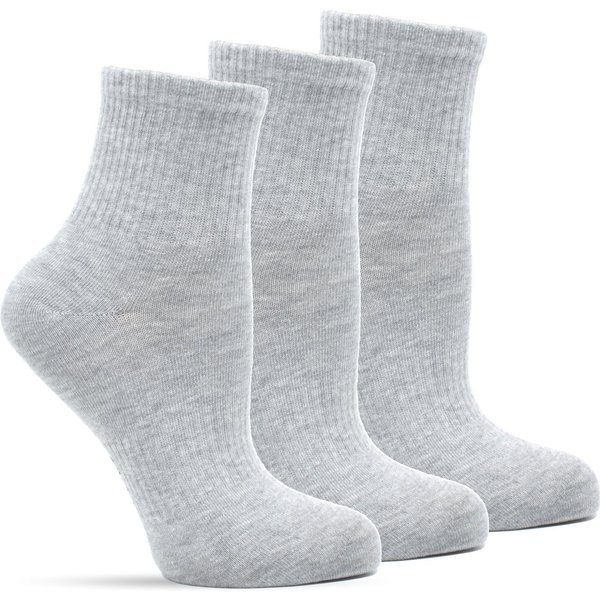 Socked Kurzsocken Quartersocken Herren, Damen (10-Paar) Schwarz / Weiß / Grau, verschiedene Muster