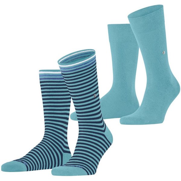 Burlington Socken Burlington Everyday Stripe 2-Pack Herren (2-Paar)