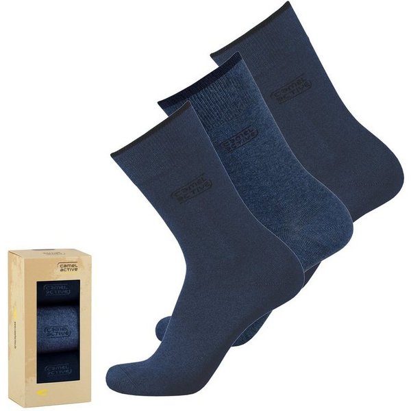 camel active Socken camel active Herrensocken Geschenkbox 3er Pack dark navy camel active Herrensocken Geschenkbox 3er Pack dark navy