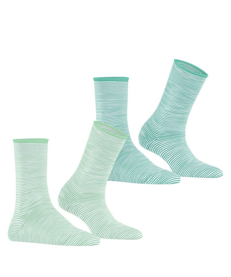 Esprit Socken Esprit Allover Stripe 2-Pack Damen (2-Paar) – Bild 2 von 5