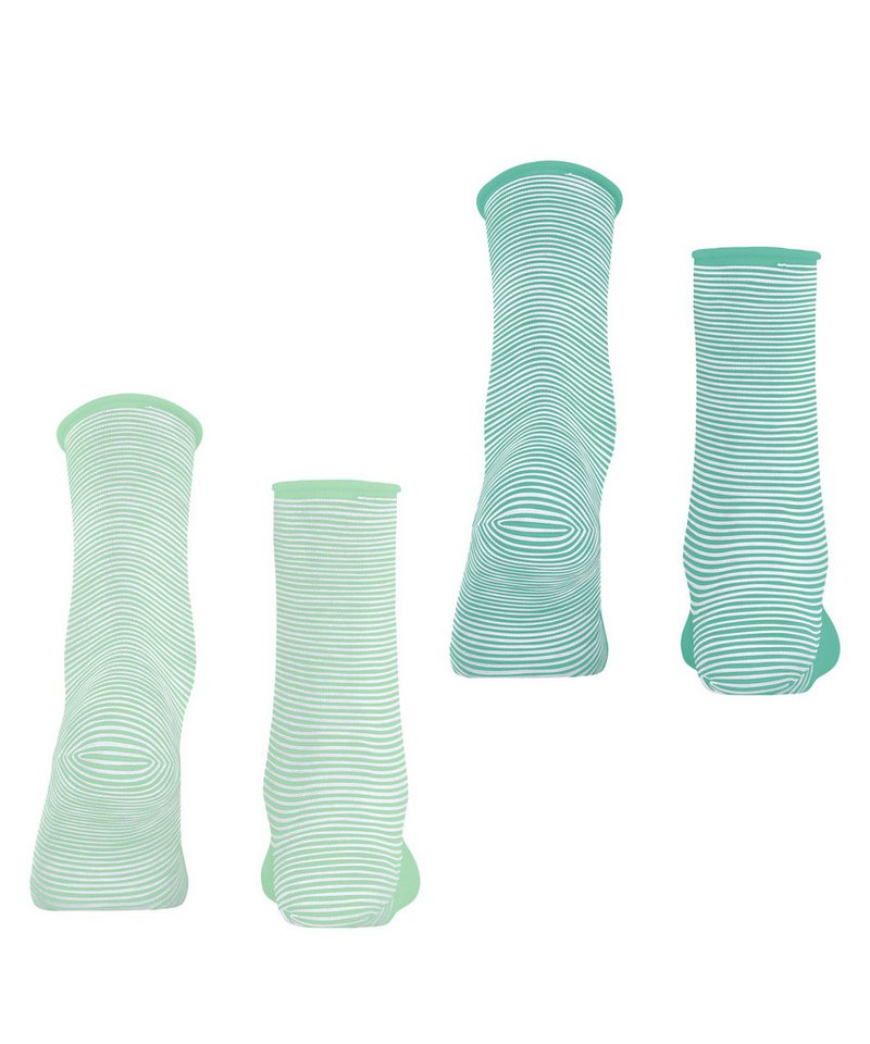 Esprit Socken Esprit Allover Stripe 2-Pack Damen (2-Paar) – Bild 3 von 5