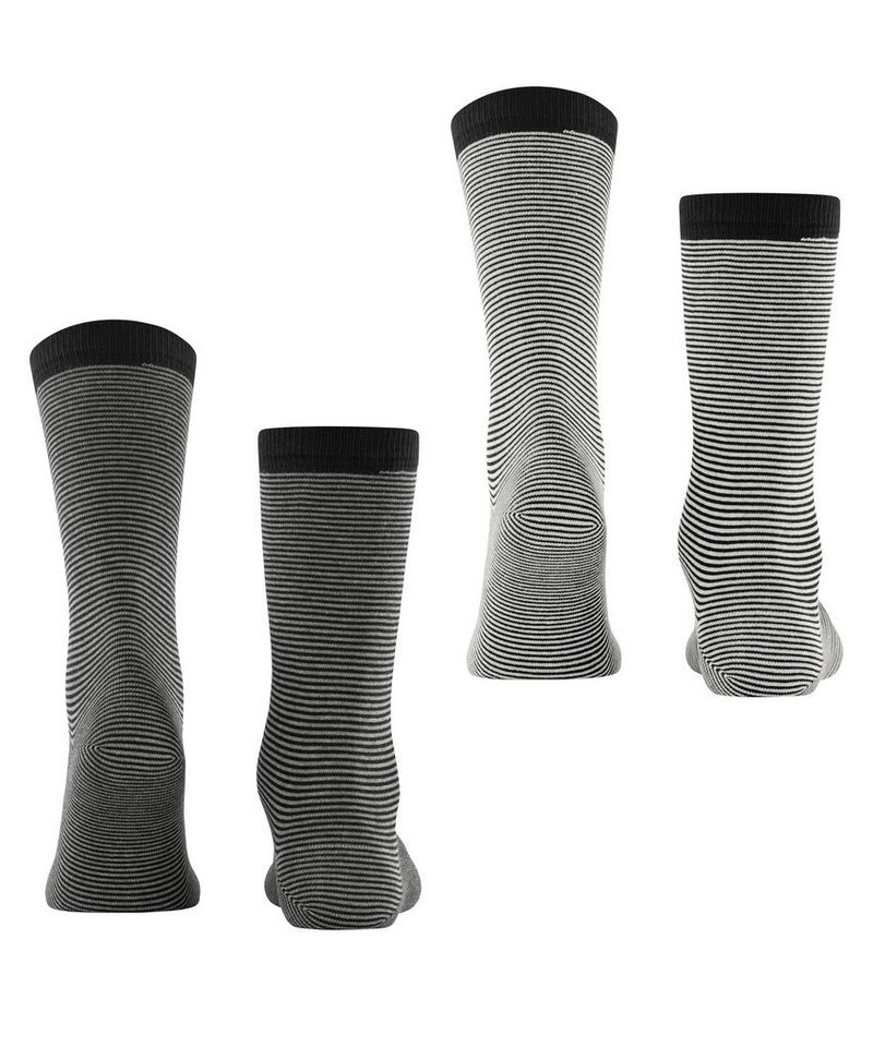 Esprit Socken Esprit Allover Stripe 2-Pack Herren (2-Paar) – Bild 3 von 5