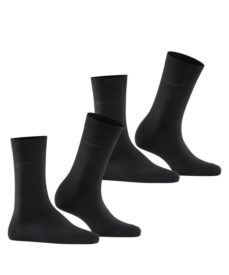 Esprit Socken Esprit Basic Easy 2-Pack Damen (2-Paar) aus hautfreundlicher Baumwolle – Bild 2 von 5