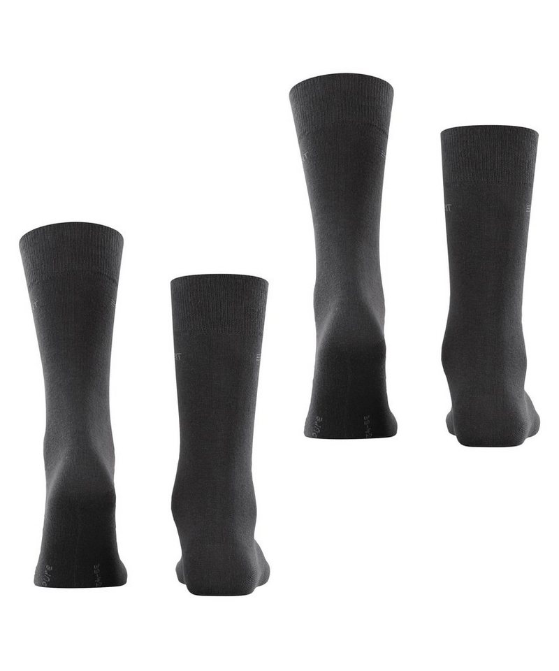 Esprit Socken Esprit Basic Uni 2-Pack Herren (2-Paar) mit hohem Baumwollanteil – Bild 3 von 5