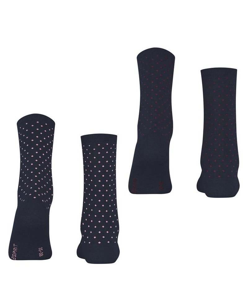 Esprit Socken Esprit Fine Dot 2-Pack Damen (2-Paar) – Bild 3 von 5