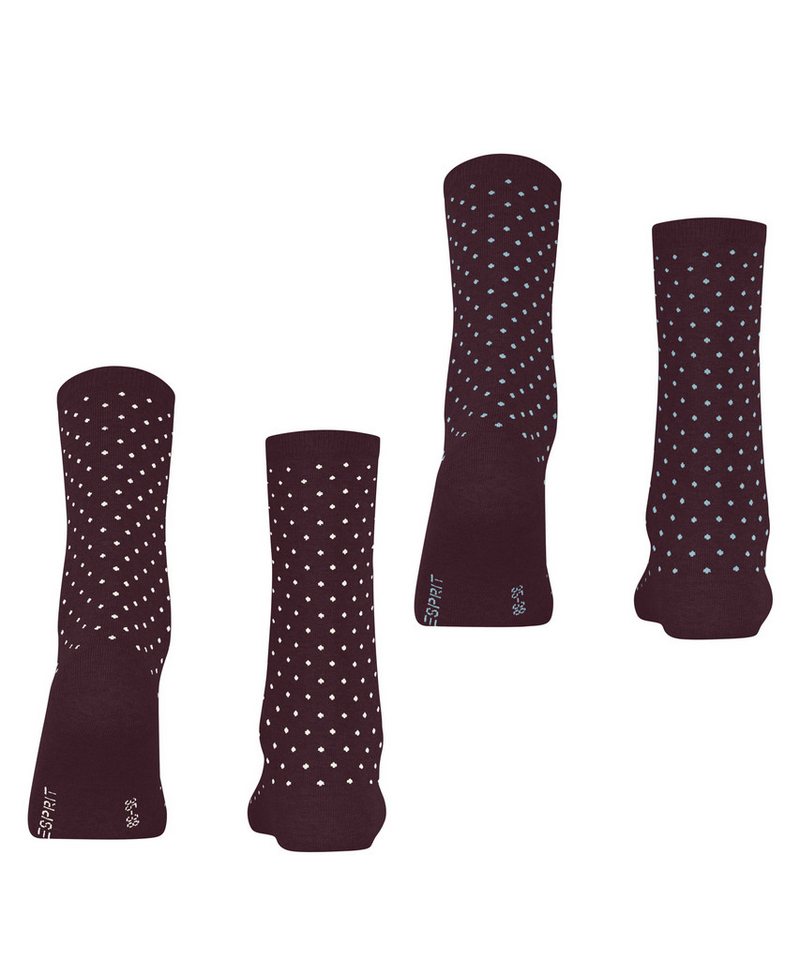 Esprit Socken Esprit Fine Dot 2-Pack Damen (2-Paar) – Bild 3 von 5
