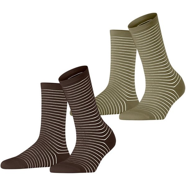 Esprit Socken Esprit Fine Line 2-Pack Damen (2-Paar)