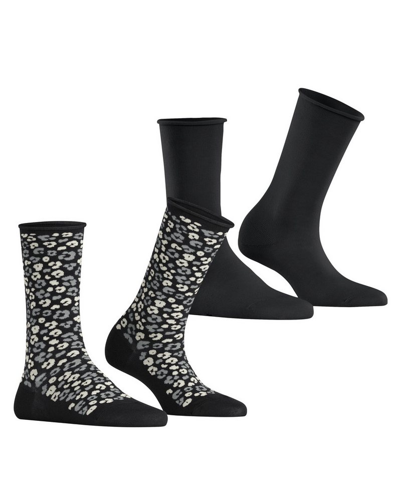 Esprit Socken Esprit Flower Bloom 2-Pack Damen (2-Paar) – Bild 2 von 5