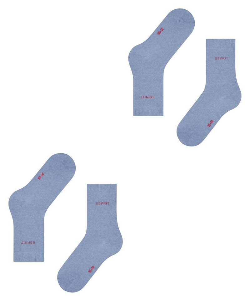 Esprit Socken Esprit Uni 2-Pack Damen (2-Paar) aus elastischem Material – Bild 5 von 5