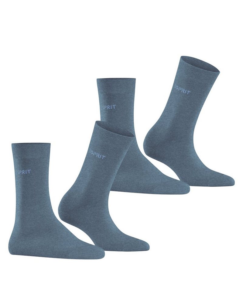 Esprit Socken Esprit Uni 2-Pack Damen (2-Paar) aus elastischem Material – Bild 2 von 5