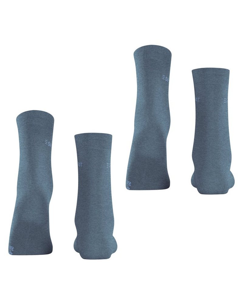 Esprit Socken Esprit Uni 2-Pack Damen (2-Paar) aus elastischem Material – Bild 3 von 5