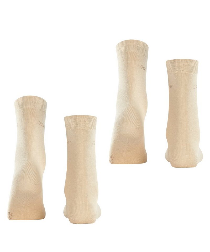 Esprit Socken Esprit Uni 2-Pack Damen (2-Paar) aus elastischem Material – Bild 3 von 5