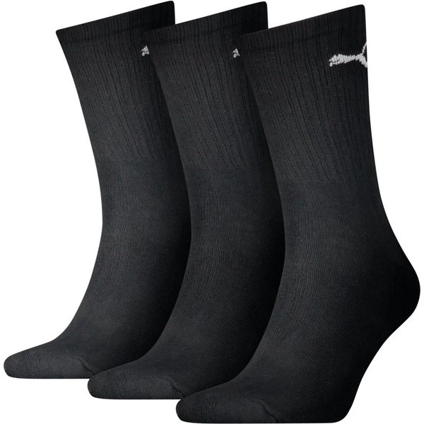 PUMA Socken PUMA UNISEX CREW SOCK 3P (3 Paar) mit farblichem Logo