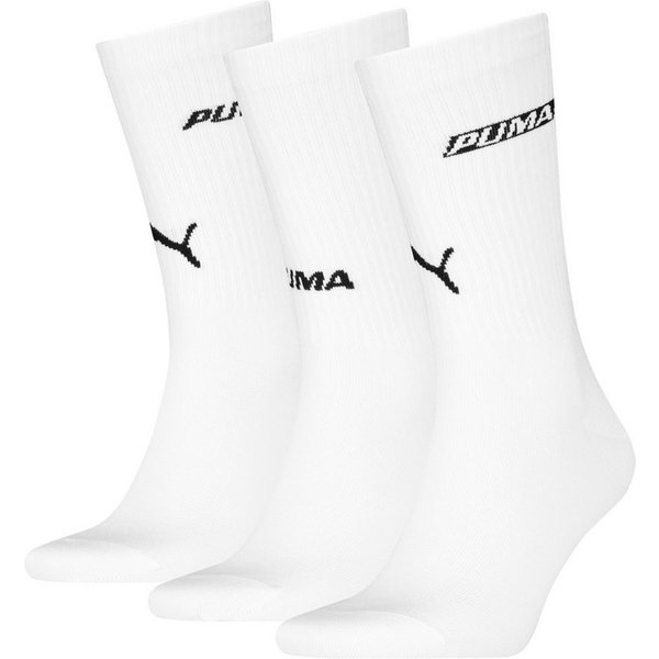 PUMA Socken PUMA UNISEX LOGO STACKING CREW SOCK (3 Paar)