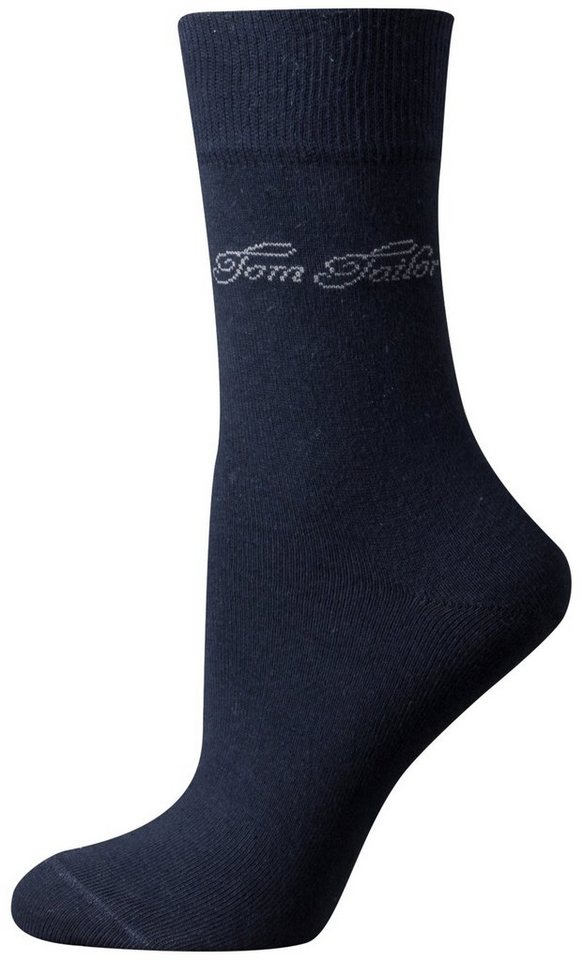 TOM TAILOR Socken Tom Tailor 3er Pack Basic Women Socks dark navy blau Tom Tailor 3er Pack Basic Women Socks dark navy blau – Bild 2 von 2
