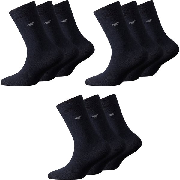TOM TAILOR Socken TOM TAILOR Kinder Socken 9er Pack Basic Strümpfe dunkelblau TOM TAILOR Kinder Socken 9er Pack Basic Strümpfe dunkelblau