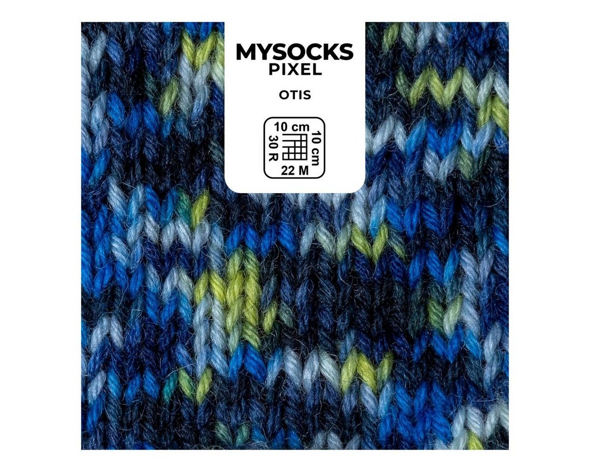 myboshi Sockenwolle myboshi mysocks Pixel, 75% Schurwolle, 25% Polyamid Häkelwolle – Bild 2 von 2