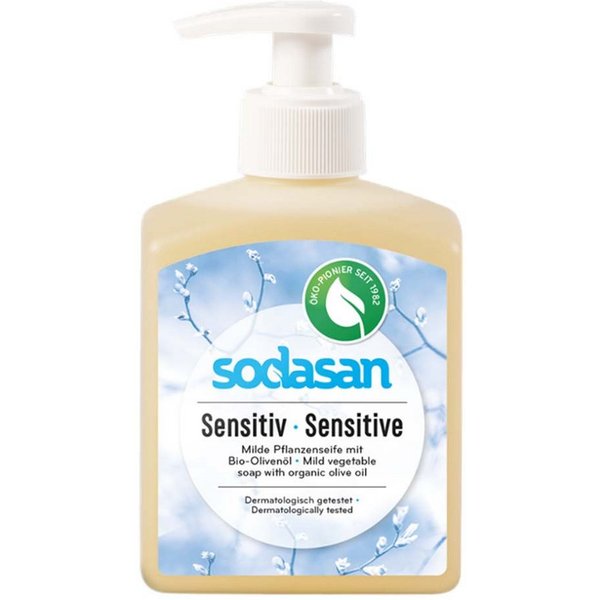 Sodasan Flüssigseife "Sensitive", 300 ml
