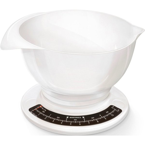 Soehnle Küchenwaage Culina Pro, (2-tlg), mit großer Rührschüssel