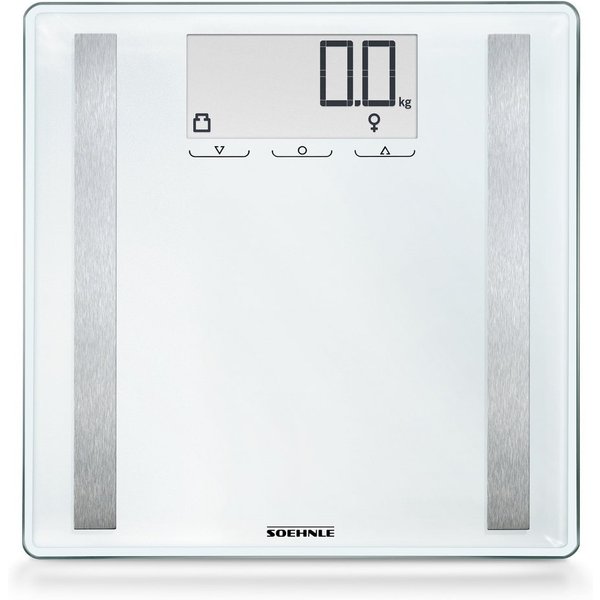 Soehnle Personenwaage Shape Sense Control 200, 1-tlg., Körperwasser- und Körperfettanteil, Kalorienbedarf, bis 180kg