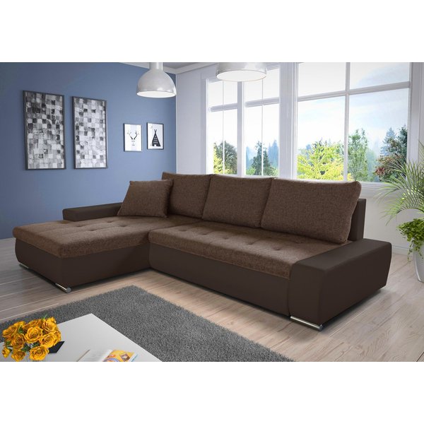 Sofnet Ecksofa Faris, mit Schlaffunktion und Bettkasten, Schlafsofa - Wohnlandschaft - Big Couch