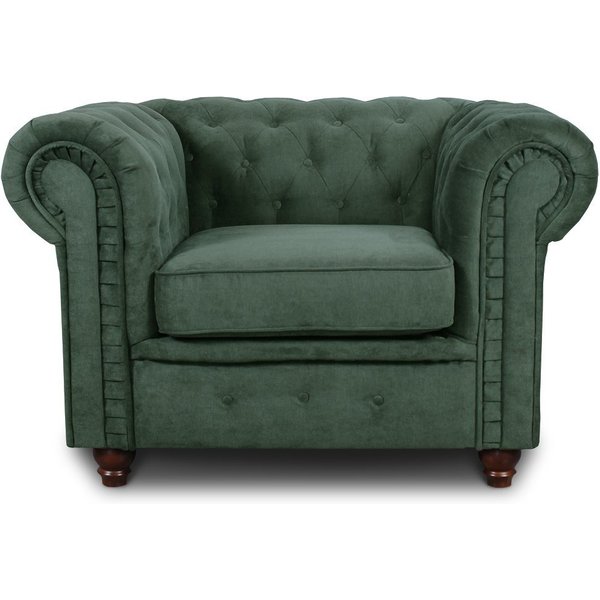 Sofnet Ohrensessel Asti 1, Chesterfield Sessel, Sofagarnitur, Glamour Couch