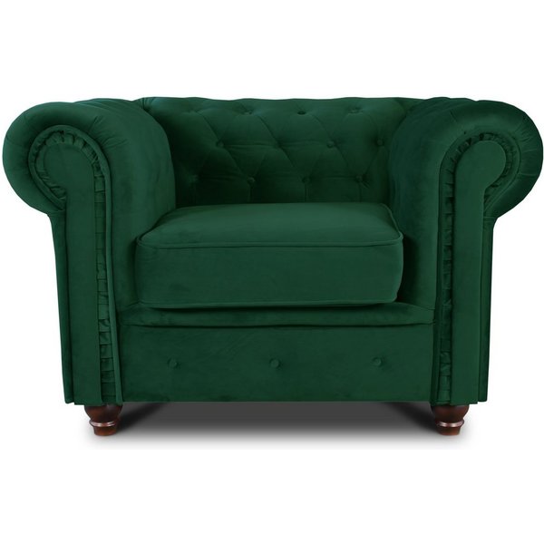 Sofnet Ohrensessel Asti 1, Chesterfield Sessel, Sofagarnitur, Glamour Couch