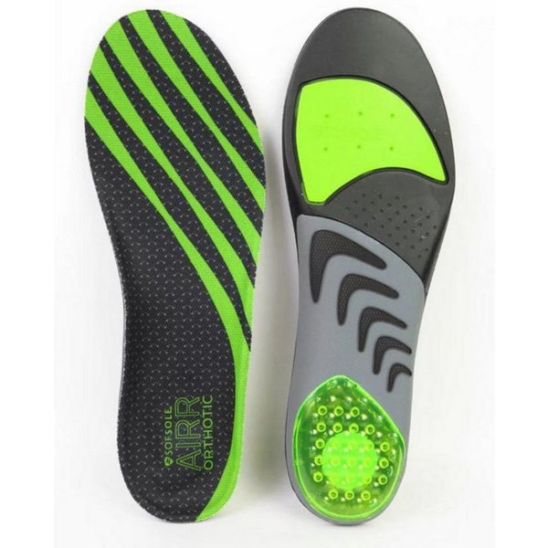 SOFSOLE Luftkissen-Schuheinlage AIRR Orthotic Sporteinlegesohlen mit Gel und Luftkissen, 1 Paar
