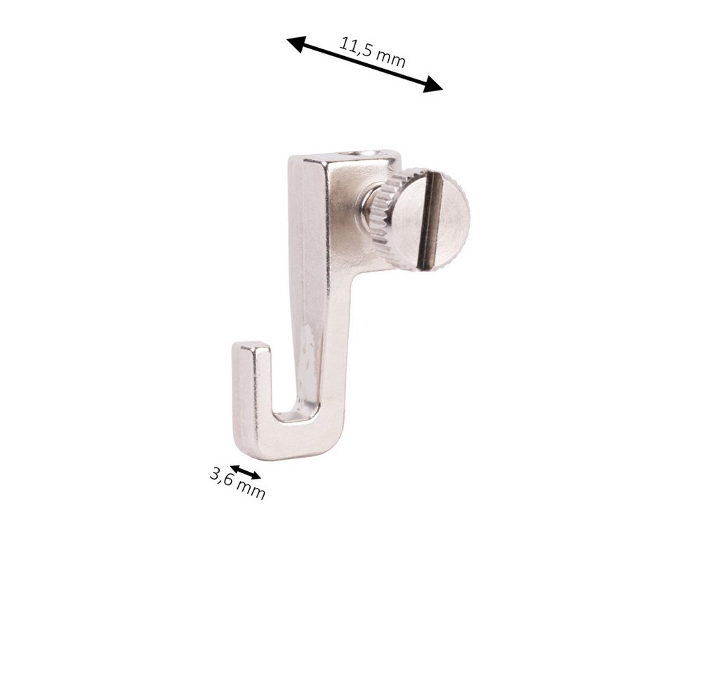 SOFT-RAIL Bilderschienenset Galerieschiene 1,5 Meter (1 x 1,5 m) BUDGET, Wandmontage, inkl. Montagematerial, Seile und Haken – Bild 4 von 5