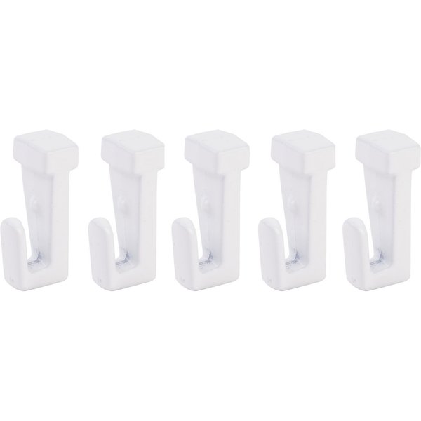 SOFT-RAIL Seilhaken Gleithaken für Perlonseile mit einer Schlaufe, für Galerieschienen & Bilderschienen, (Set, 5-St), Zubehör
